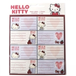 Ученически етикети Hеllo Kitty - 16 броя