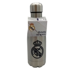 Метална бутилка CYP Brands - Real Madrid, 550 ml, Silver