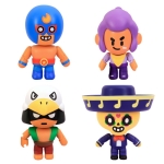 Комплект екшън фигурки P.M.I. - Brawl Stars, 2 броя, aсортимент