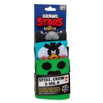 Чорапи Cine Replicas - Brawl Stars, Crow & Mr.P