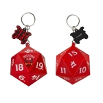 Ключодържател скуиши Stranger Things - Hellfire Club, Зар