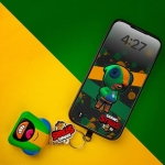 Скуиши ключодържател Cine Replicas - Brawl Stars, Leon