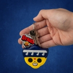 Скуиши ключодържател Cine Replicas - Brawl Stars, Poco