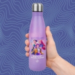 Термобутилка KPop Demon Hunters - Huntr/x, Лилава, 500 ml