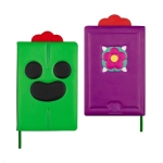 Бележник със скуиши корици Cine Replicas - Brawl Stars, Spike