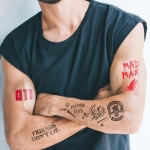 Татуировки Stranger Things - Hawkins