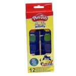 Акварелни бои CYP Brands - Play Doh, 12 цвята