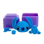 Пъзел гума Lilo & Stitch - 3D фигурка изненада, асортимент