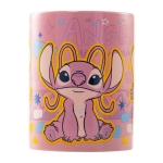 Плюшена керамична чаша Pyramid - Lilo & Stitch, Angel, Fuzzy