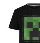 Тениска Minecraft - Creeper, Black