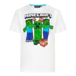 Детска пижама с къс ръкав Minecraft - Creeper & Zombies