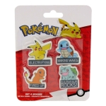 Комплект гумички CYP Brands - Pokemon, 4 броя