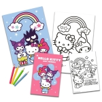 Комплект за оцветяване Kids Licensing Hello Kitty - С тетрадка