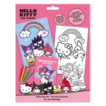 Комплект за оцветяване Kids Licensing Hello Kitty - С тетрадка