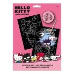 Комплект скреч карти Kids Licensing - Hello Kitty