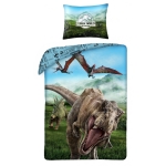 Детски спален комплект Halantex - Jurassic world, Син