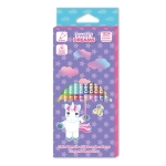 Комплект двувърхи цветни моливи Kids Licensing - Sweet Dreams, 12 броя