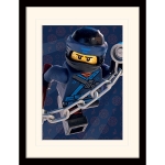 Преспапие в остъклена рамка Lego - Ninjago, Jay