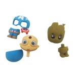 3D пъзел гумички CYP Brands - Marvel, 2 броя