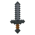 Пластмасов меч Minecraft - Stone, 43 cm