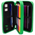 Ученически несесер с пособия CYP Brands - Minecraft, Creeper The King, с 2 ципа