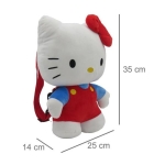 Плюшена раничка за детска градина CYP Brands - Hello Kitty