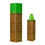 Квадратна бутилка Kids Euroswan - Minecraft Earth, 650 ml