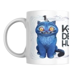 Керамична чаша Pyramid - K-Pop Demon Hunters, Derpy & Sussie, 375 ml