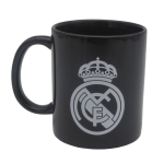 Керамична чаша CYP Brands - Real Madrid, Черна