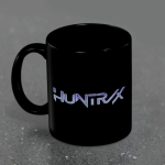 Керамична чаша K-Pop Demon Hunters - Huntrix logo, Черна