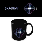 Керамична чаша K-Pop Demon Hunters - Huntrix logo, Черна