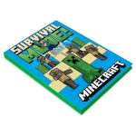 Тефтер с LCD часовник CYP Brands - Minecraft