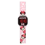 LED часовник Minnie - Розов