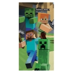 Плажна хавлия Minecraft - All Heroes