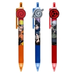 Комплект химикалки Kids Licensing - Naruto, 3 броя