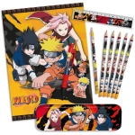 Комплект ученически пособия Kids Licensing - Naruto, 12 части