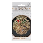 Карти за игра Paladone - Harry Potter, Hogwarts, Black