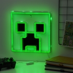 Стенна лампа Paladone - Minecraft, Neon Creeper