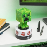 Сензорна лампа Paladone - Minecraft, Creeper, със звук