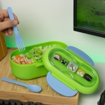 Кутия за храна Paladone Minecraft - Bento, С прибори