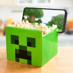 Купа за снакс Minecraft - С поставка за телефон