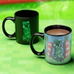 Чаша с термо ефект Paladone - Minecraft, Creeper, 300 ml