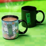 Чаша с термо ефект Paladone - Minecraft, Creeper, 300 ml