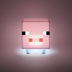 Лампа Paladone - Minecraft, Pig, със звук