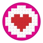Ученически несесер Pixie Crew - Hearts & Paws, Pink