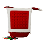 Ученически несесер Pixie Crew Pop Up - Red & White