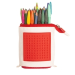 Ученически несесер Pixie Crew Pop Up - Red & White