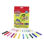 Флумастери CYP Brands - Play Doh, 12 цвята