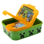 Кутия за храна Stor Minecraft - С 3 отделения