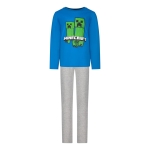 Детска пижама Minecraft - Creepers, Blue